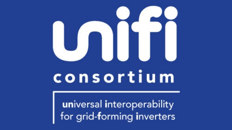 Unifi Consortium logo for grid-forming inverter standards